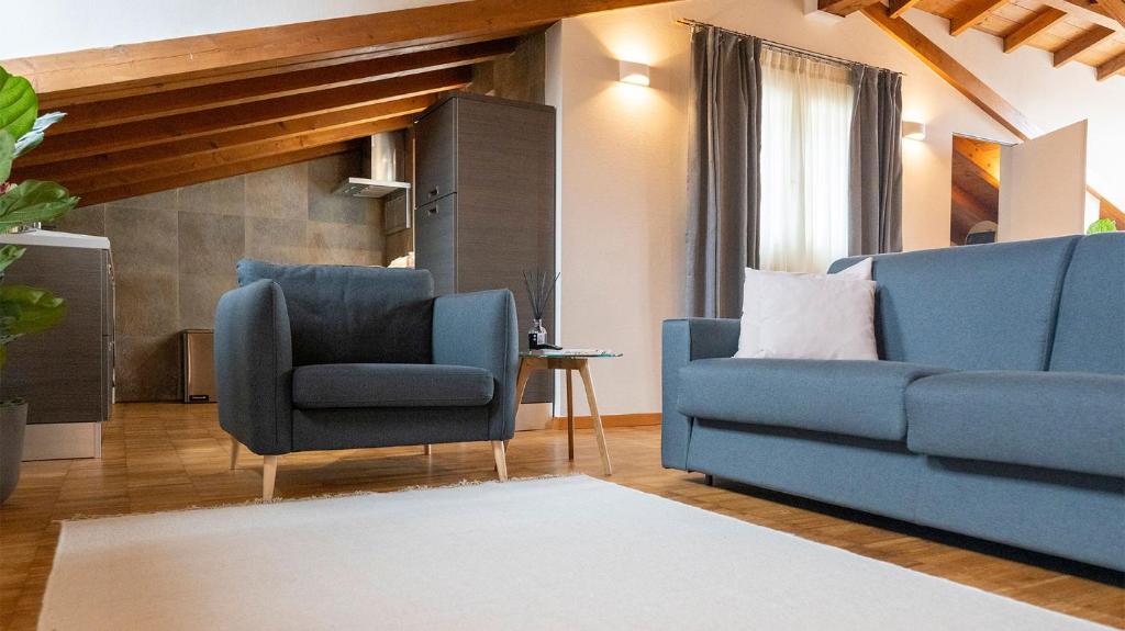 Posedenie v ubytovaní Magic Place Bergamo! Relax Apartment with terrace in the heart of the city