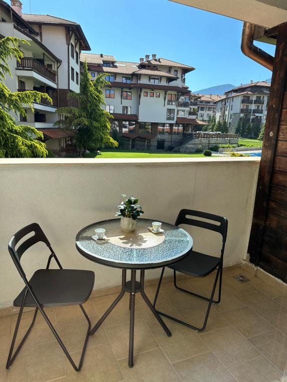 Balkón nebo terasa v ubytování MonarX Suites