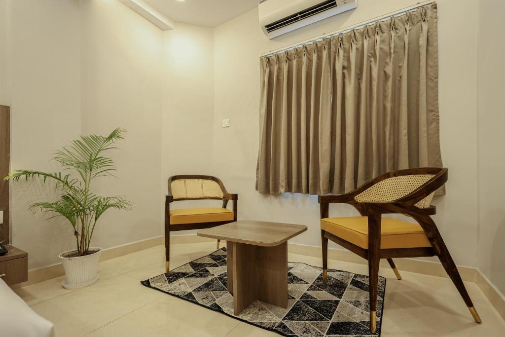 Posezení v ubytování Arjun - A boutique hotel