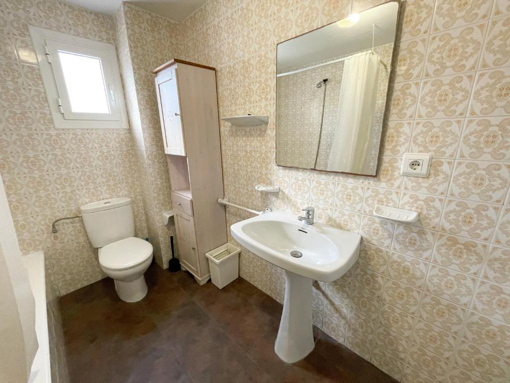 Koupelna v ubytování Apartamentos Gandia-Daimuz 3000