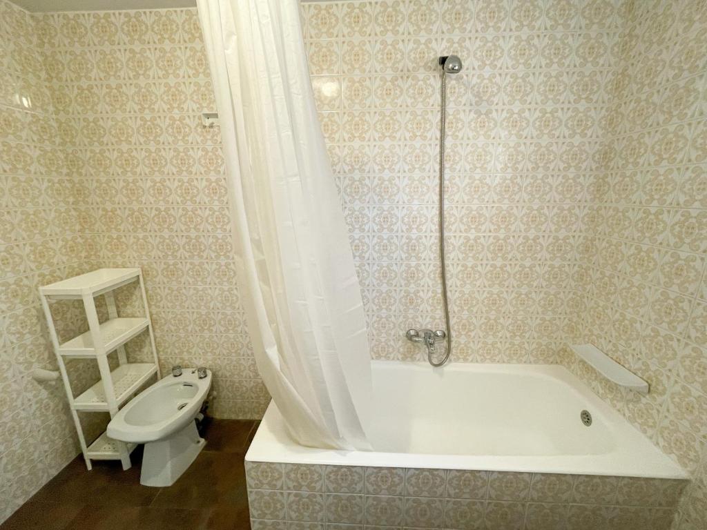 Koupelna v ubytování Apartamentos Gandia-Daimuz 3000