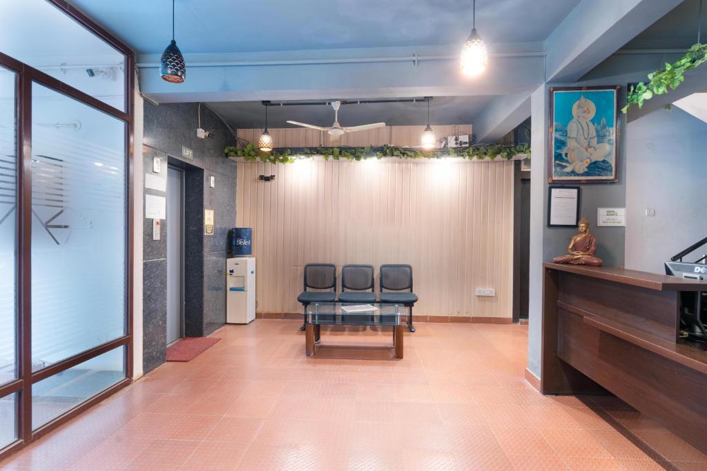 Χώρος καθιστικού στο Itsy Hotels Worldtree