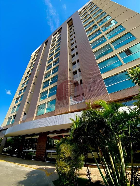 O edifício em que o apart-hotel se localiza