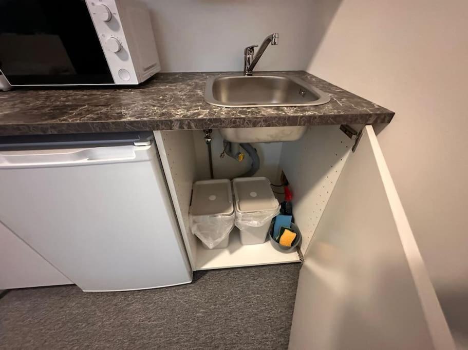 Kuchyň nebo kuchyňský kout v ubytování Ferienzimmer in Euskirchen