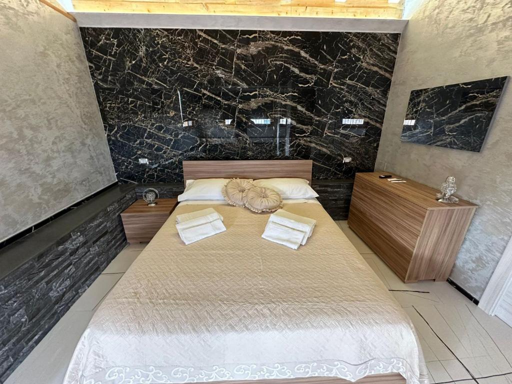 Postel nebo postele na pokoji v ubytování Testa House