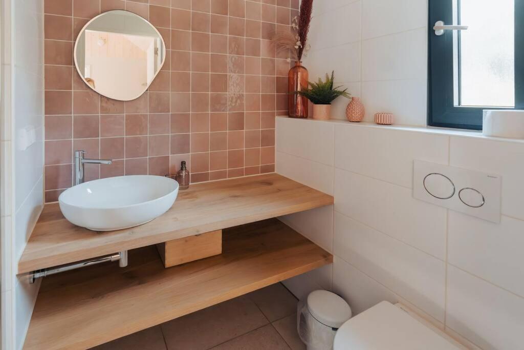 Vannituba majutusasutuses Knus I Tiny house op de Veluwe