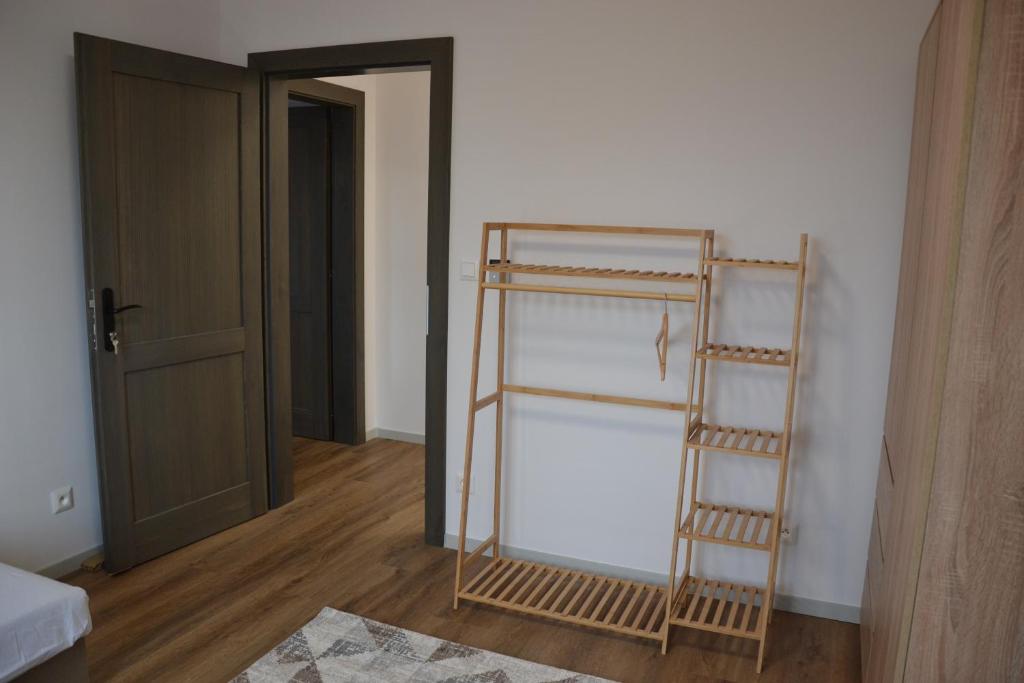 Postel nebo postele na pokoji v ubytování Palenčareň - Old Destilery