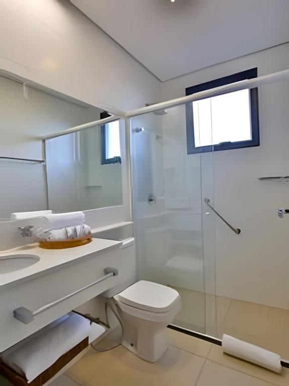 Koupelna v ubytování Flat & Lounge SQUARE FARIA LIMA