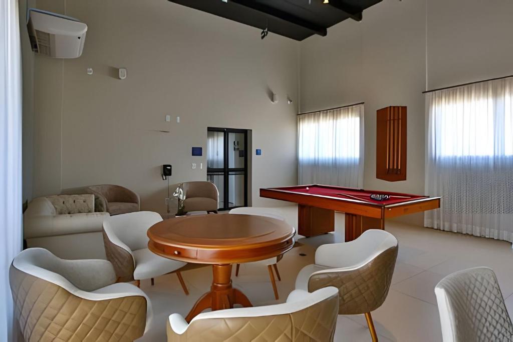Posezení v ubytování Flat & Lounge SQUARE FARIA LIMA