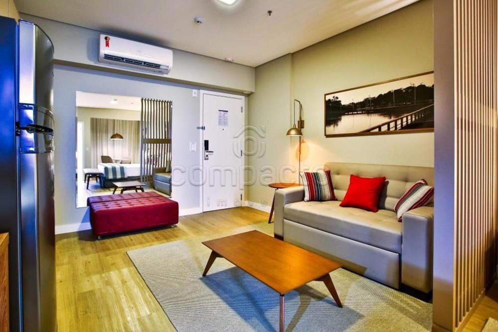 Postel nebo postele na pokoji v ubytování Flat & Lounge SQUARE FARIA LIMA
