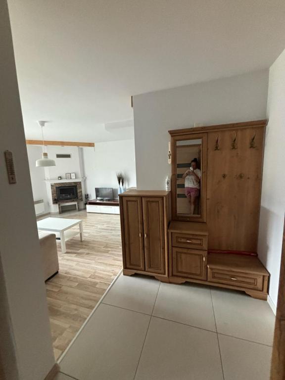 Kuchyňa alebo kuchynka v ubytovaní Apartament Widokowy
