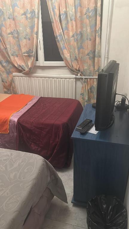 Postel nebo postele na pokoji v ubytování Laila