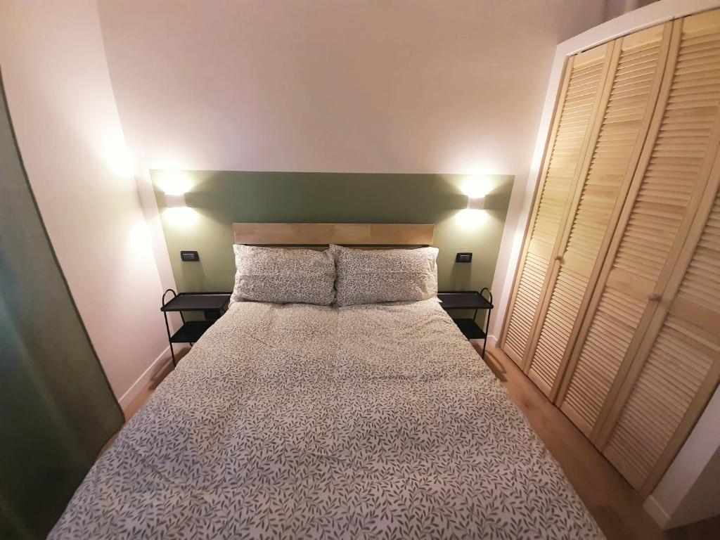 Postel nebo postele na pokoji v ubytování Mami home