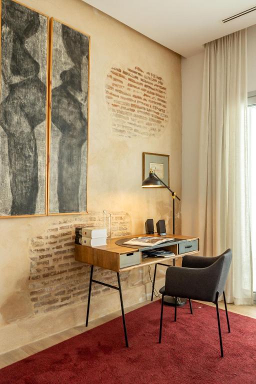 Część wypoczynkowa w obiekcie Art nest en Triana