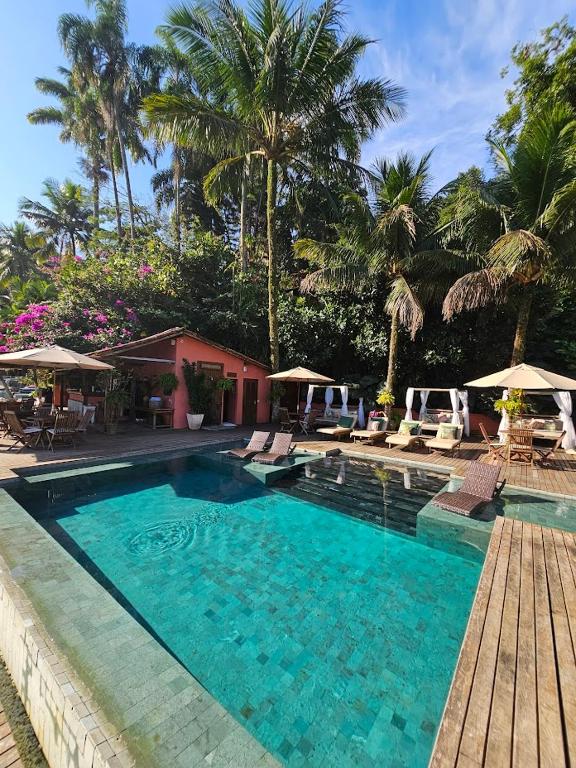 A piscina localizada em Pousada e Mergulho Jamanta ou nos arredores