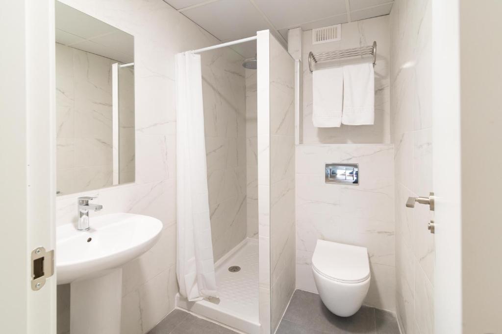 Koupelna v ubytování Apartamentos Maja
