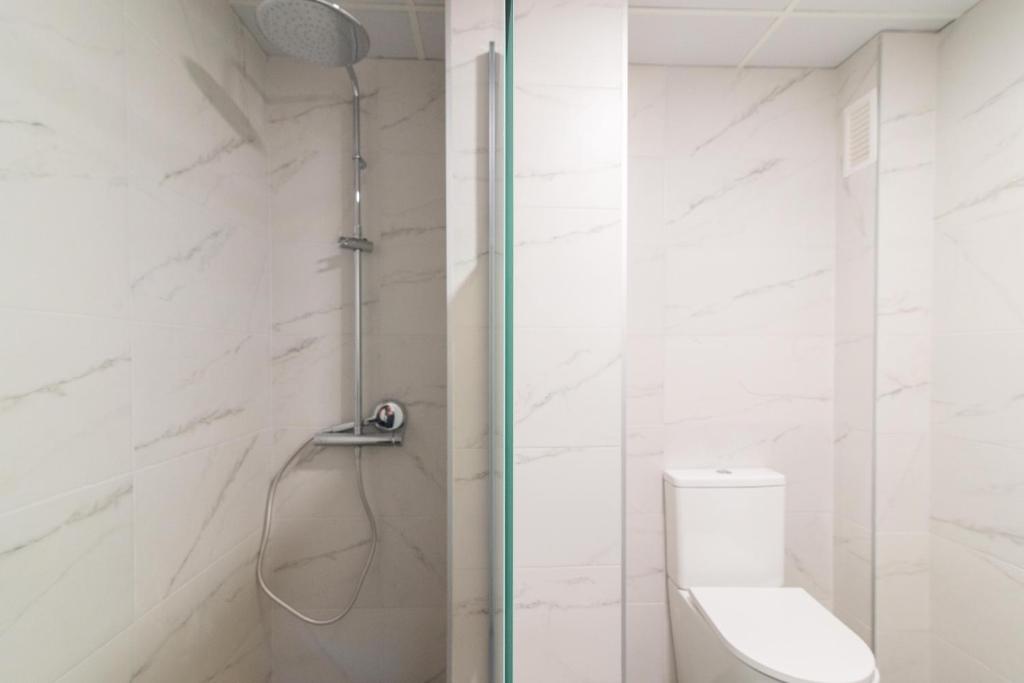 Koupelna v ubytování Apartamentos Maja