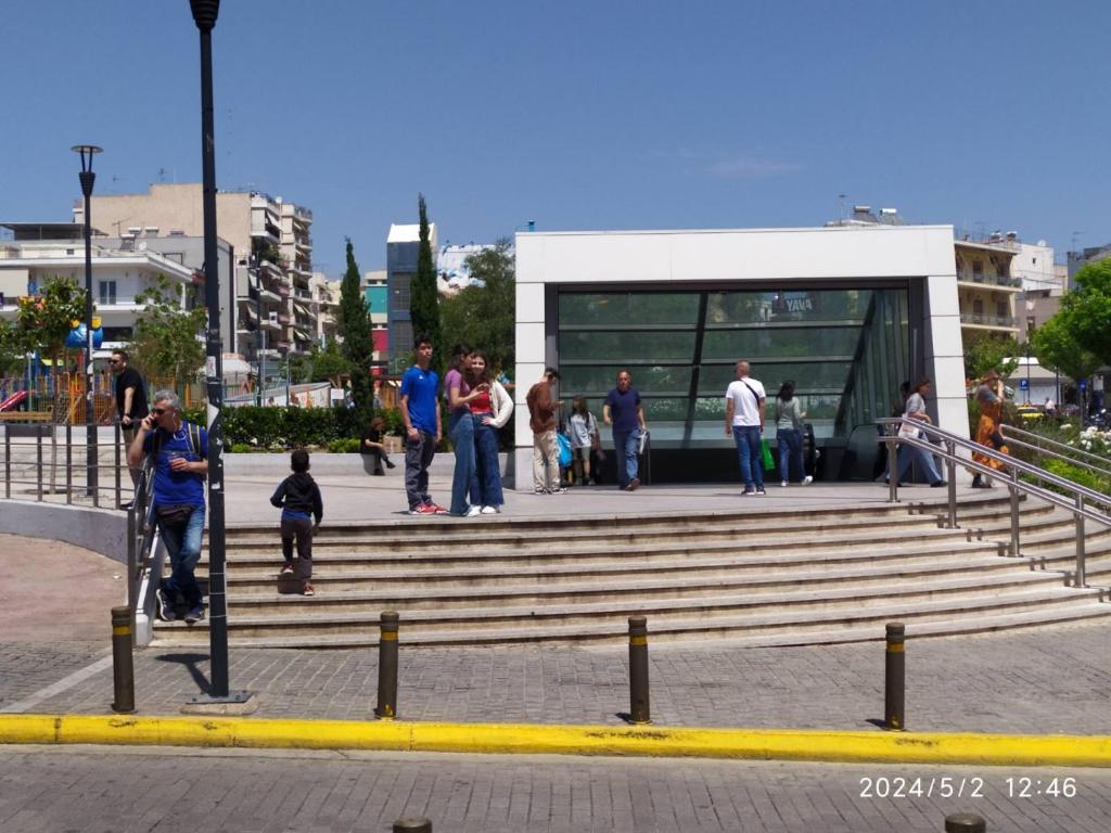 Hosté ubytování On the METRO station of Korydallos