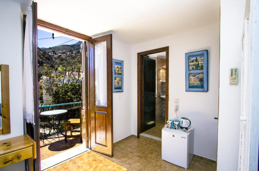 Posezení v ubytování Symi Center Hotel
