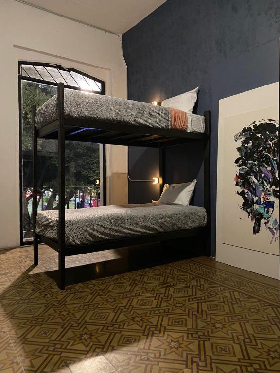 Letto o letti in una camera di Choco Hostel