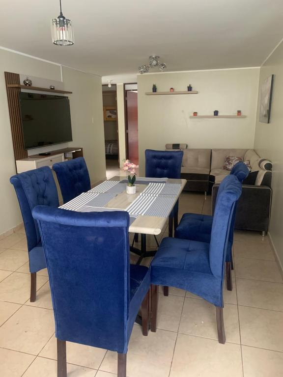 Χώρος καθιστικού στο Apartamento LA ALBORADA para 7 con cochera