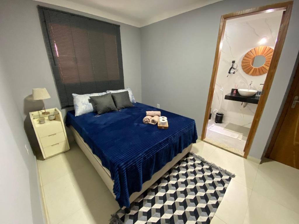 Ένα ή περισσότερα κρεβάτια σε δωμάτιο στο Master Âncora