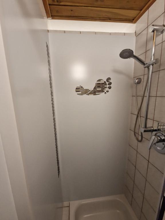 Koupelna v ubytování Apartment feelthenature