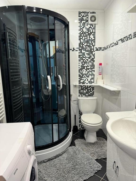 Kúpeľňa v ubytovaní Haus Ella
