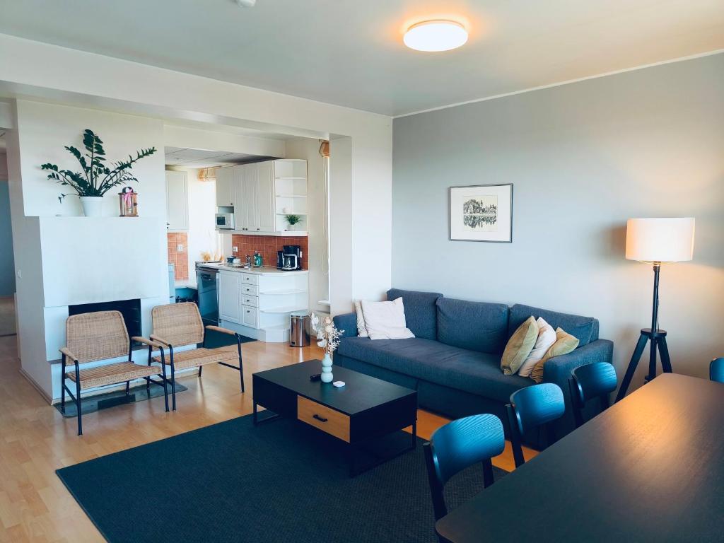 Posezení v ubytování Tallinn Seaside Apartment