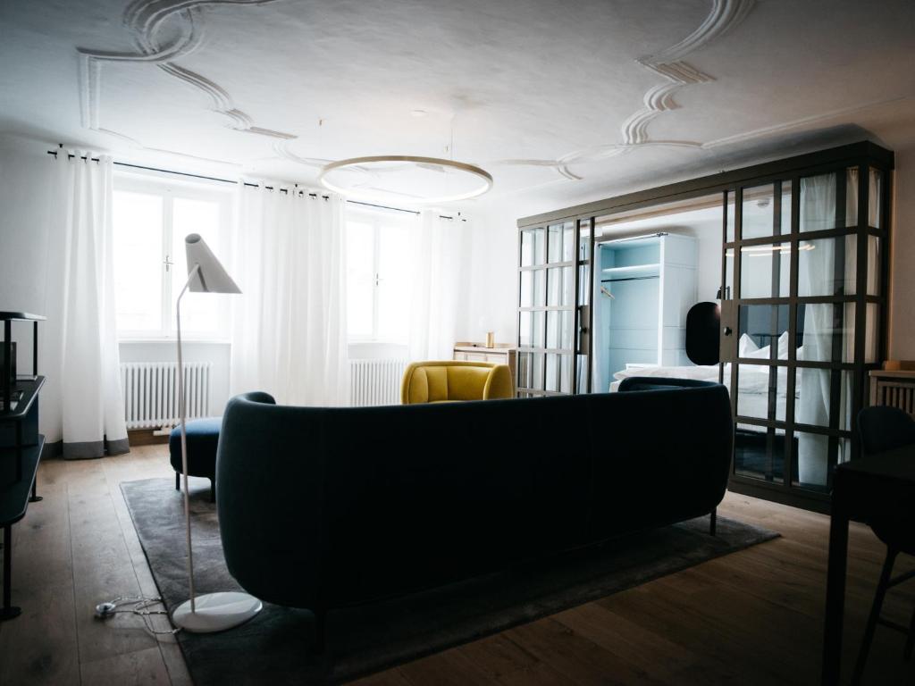Posedenie v ubytovaní artHotel Blaue Gans