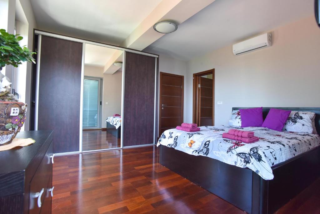 Letto o letti in una camera di Panoramatic apartment