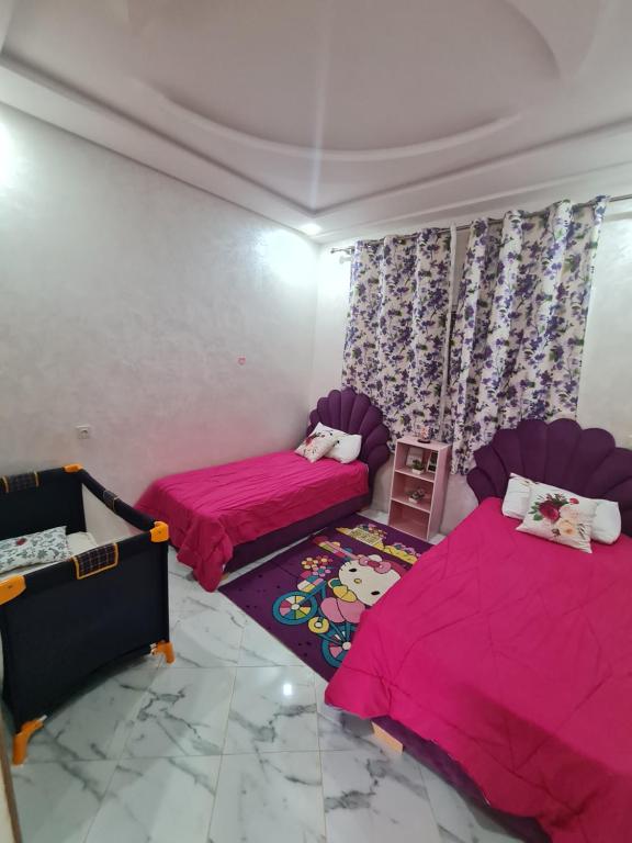 Postel nebo postele na pokoji v ubytování Villa de luxe