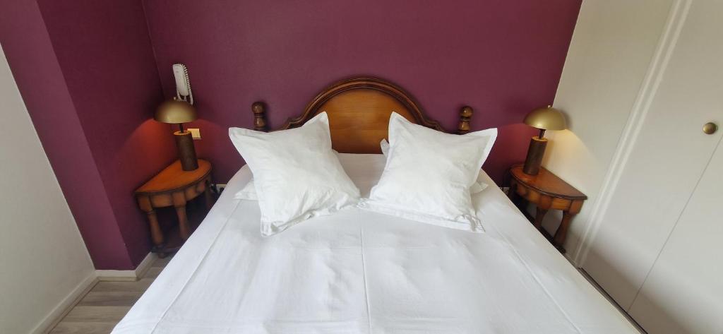 Postel nebo postele na pokoji v ubytování Beau Rivage
