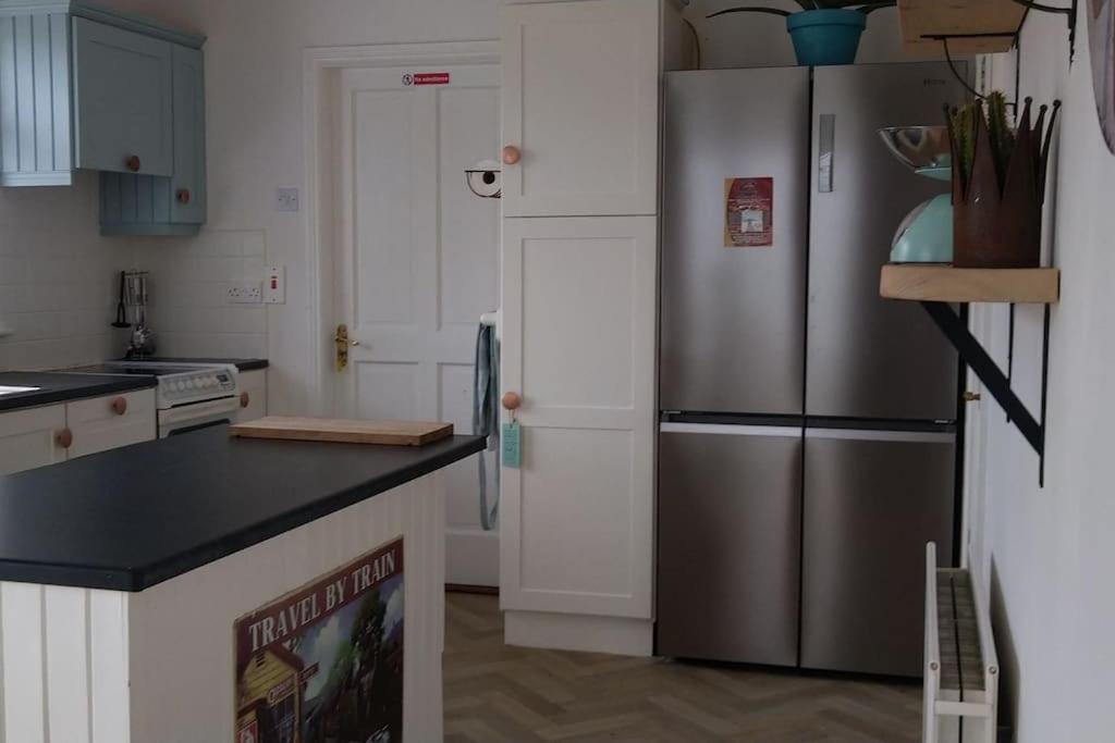 Kuchyň nebo kuchyňský kout v ubytování Moor House