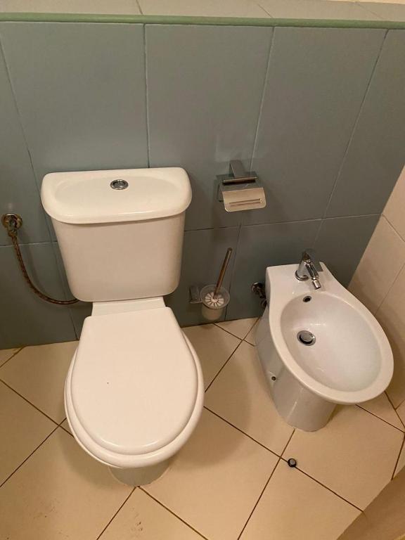 Koupelna v ubytování Mi Casa és Su Casa