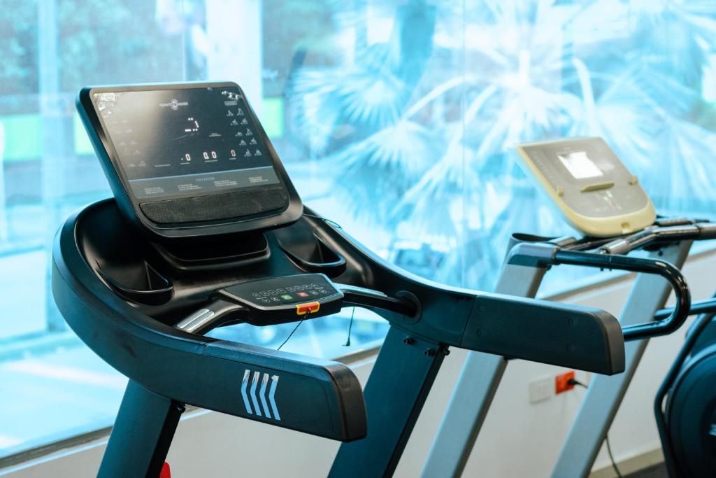 Fitness centrum a/nebo fitness zařízení v ubytování Hotel Millenium Barrancabermeja