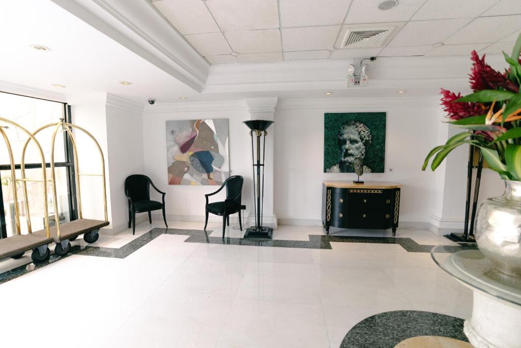 Area soggiorno di BTH Hotel Lima Golf