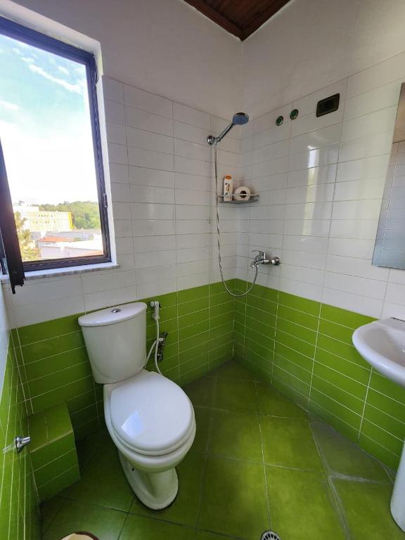 Koupelna v ubytování Hotel La Villa