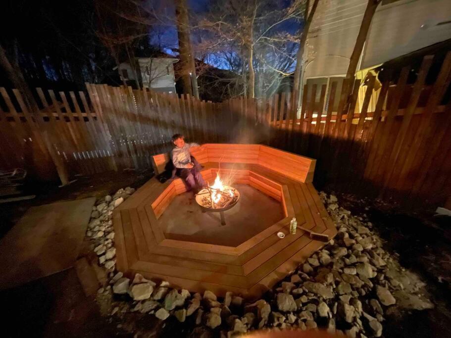 Fotografie z fotogalerie ubytování 炎ハウス山中湖マイペンライ v destinaci Yamanakako