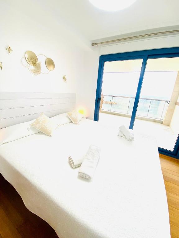 Postel nebo postele na pokoji v ubytování Villa Puerto Beach vistas al mar