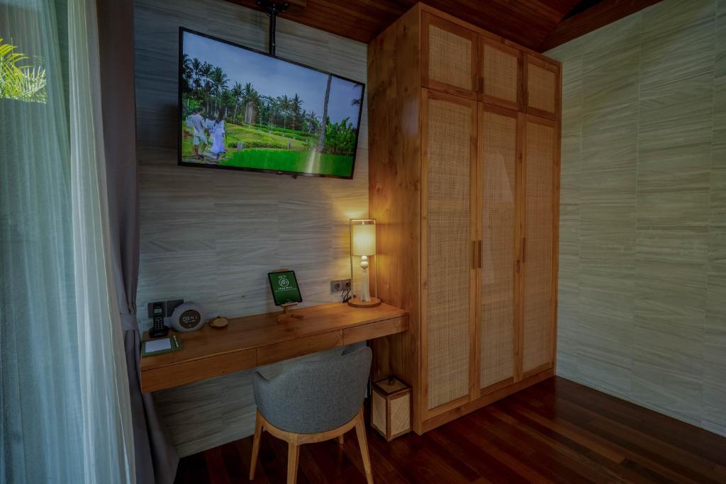 TV a/nebo společenská místnost v ubytování Gdas Bali Health and Wellness Resort - Adult Only