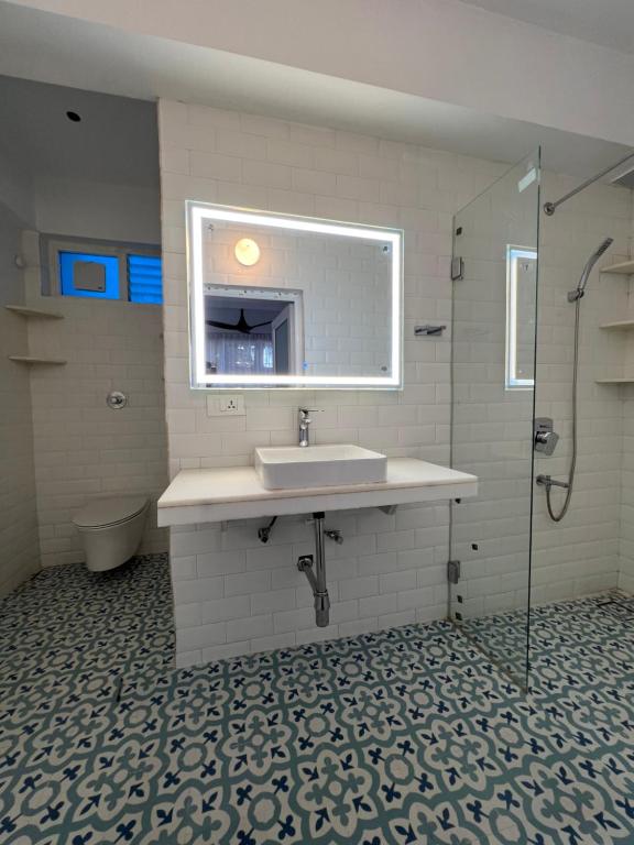 Koupelna v ubytování Oceanic - Luxury Boutique Hotel