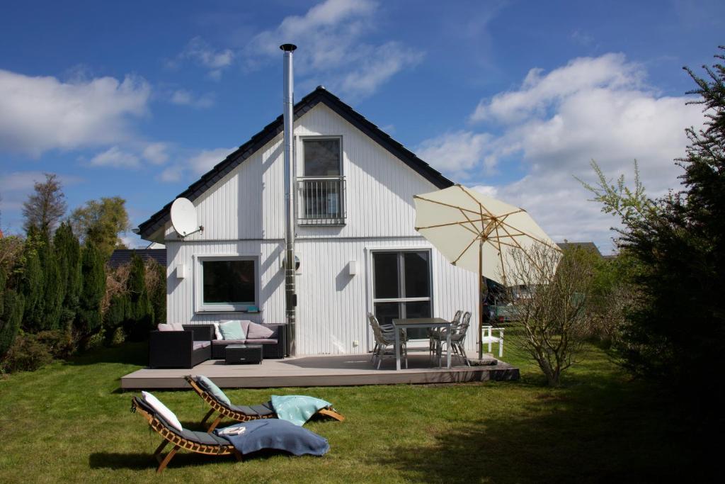 Zahrada ubytování Ferienhaus am Hafen Zingst