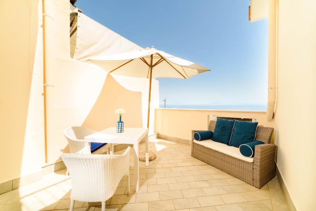 Area soggiorno di Residenza Al Pesce D'Oro