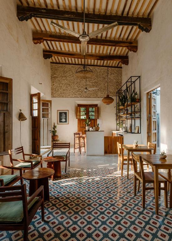 Posezení v ubytování Casona los Cedros