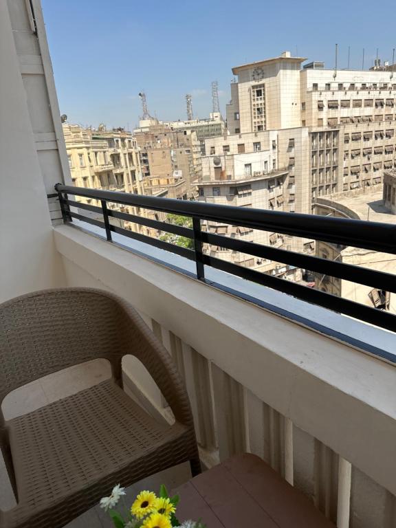 Balkón nebo terasa v ubytování Sama hotel