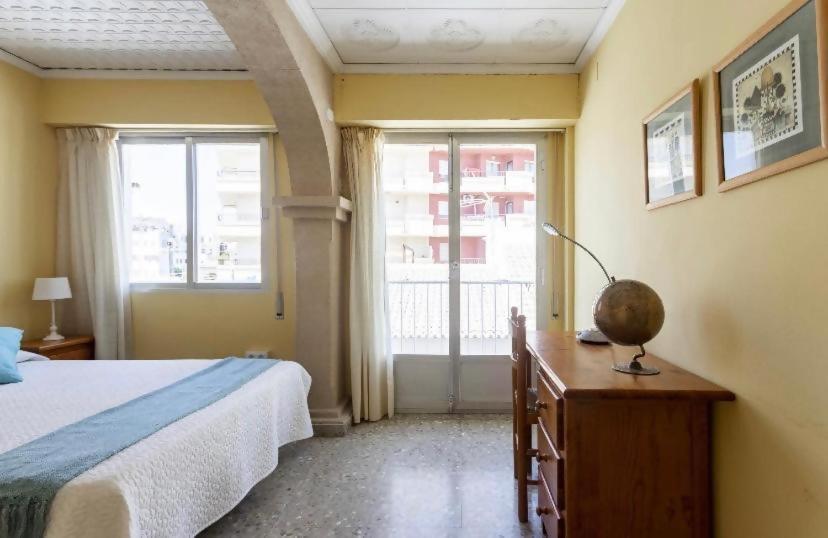 Postel nebo postele na pokoji v ubytování Apartamento en puerto de javea NYK