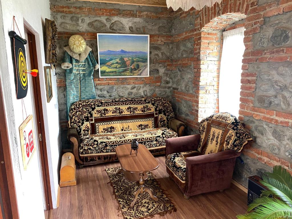 Posezení v ubytování Old House