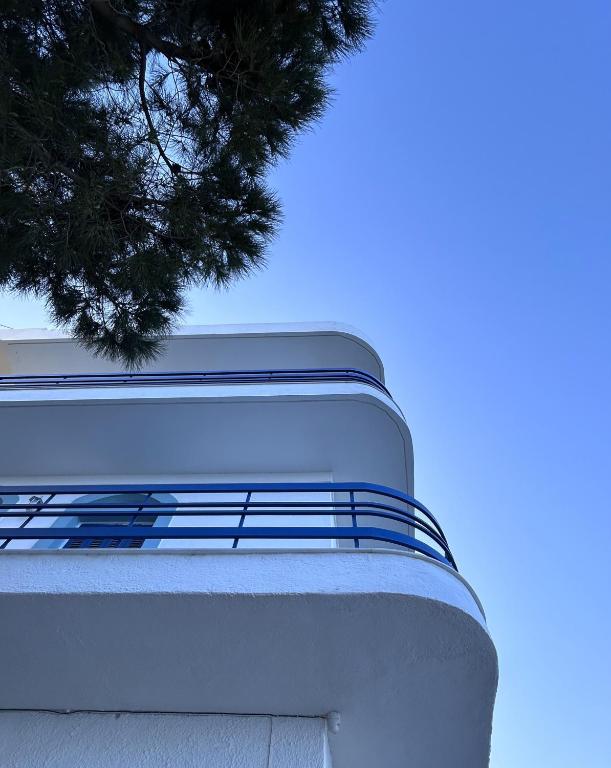 Balkón alebo terasa v ubytovaní Sea-front Cozy Apartment