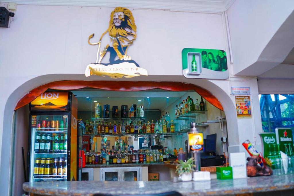 Lounge nebo bar v ubytování Tilko City Hotel Jaffna